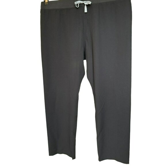 Figs Women's Technical Collection Black Scrubs Size XXL Drawstring Waist Medical - Picture 1 of 4